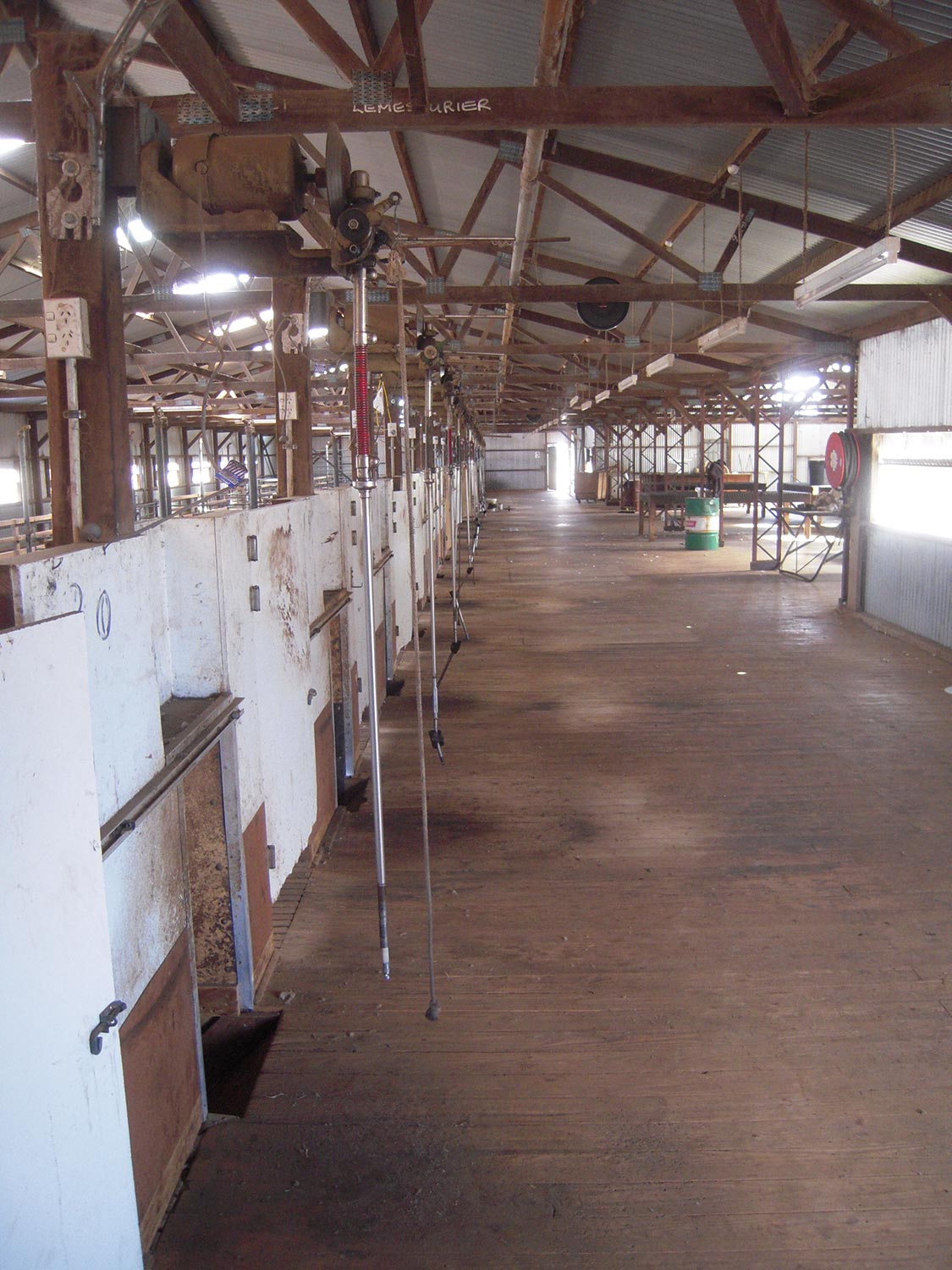Cooinbil shearing shed